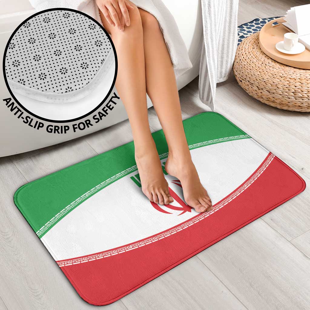 Iran Flag Bathroom Set Persian Pride National Colors