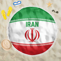 Iran Flag Beach Blanket Persian Pride National Colors