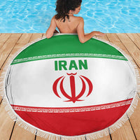 Iran Flag Beach Blanket Persian Pride National Colors