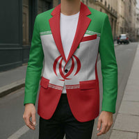 Iran Flag Custom Blazer Persian Pride National Colors
