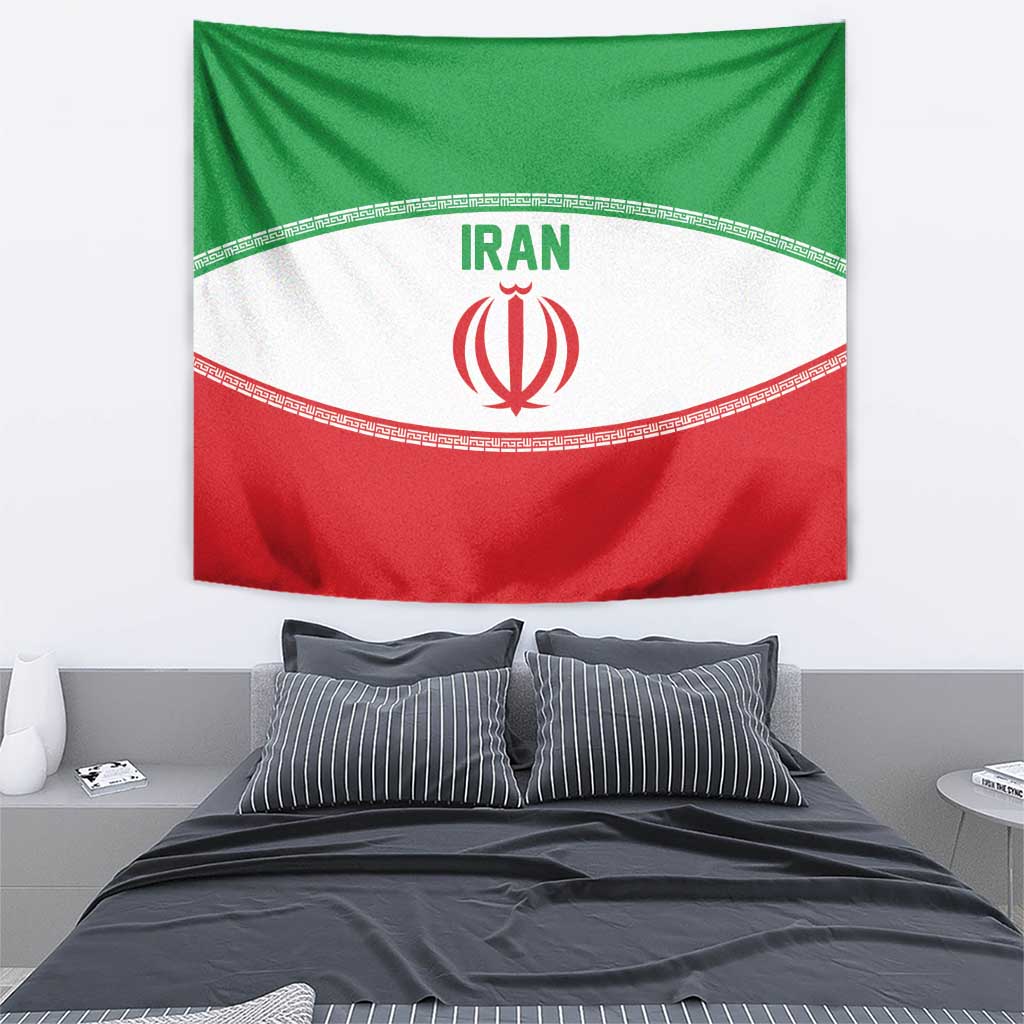 Iran Flag Tapestry Persian Pride National Colors