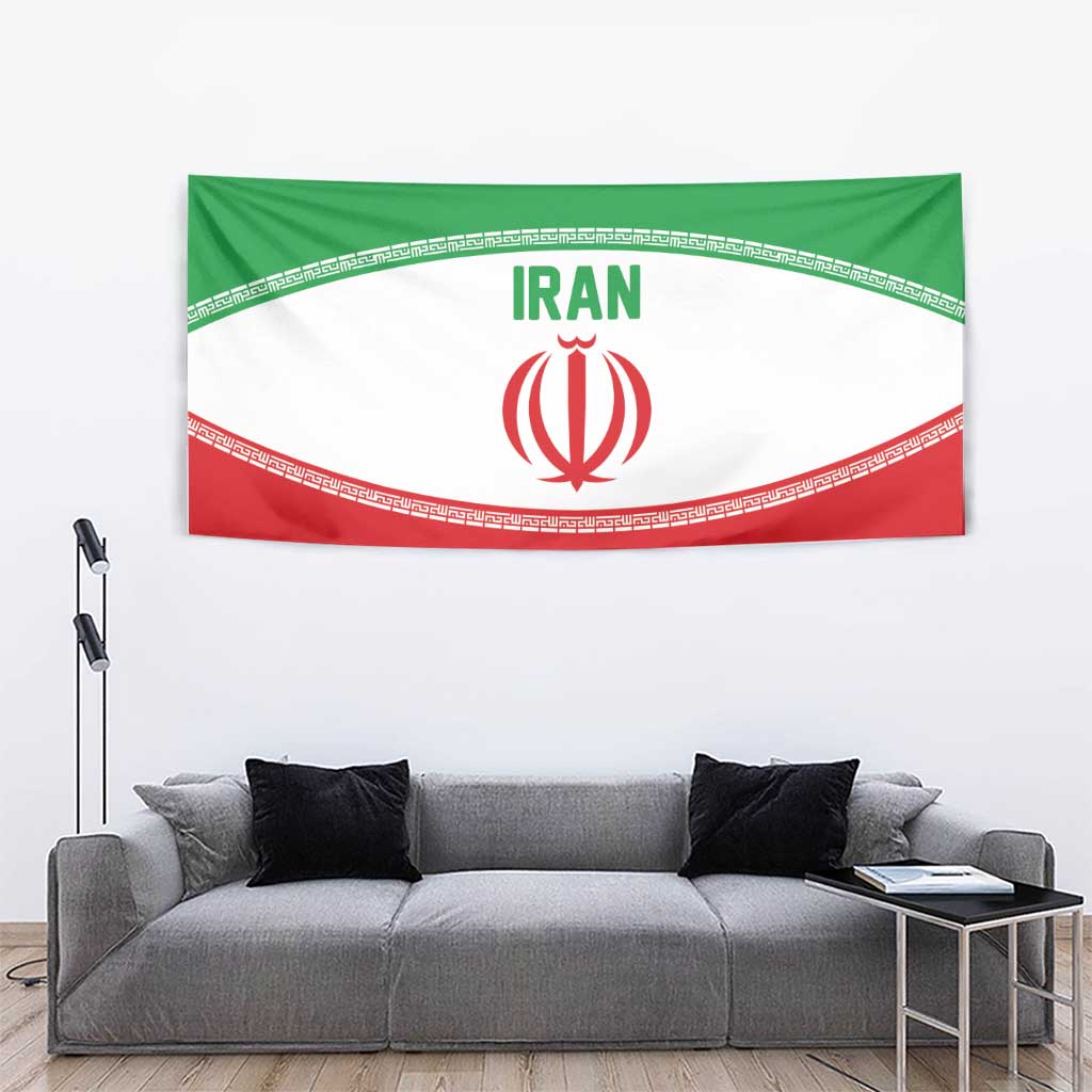 Iran Flag Tapestry Persian Pride National Colors