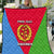 Personalized Eritrea Emblem Quilt With Flag Color