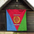 Personalized Eritrea Emblem Quilt With Flag Color