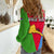 Personalized Eritrea Emblem Women Casual Shirt With Flag Color - Wonder Print Shop