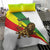 Ethiopia Bedding Set Lion Of Judah Emblem With Cross