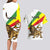 Ethiopia Couples Matching Long Sleeve Bodycon Dress and Hawaiian Shirt Lion Of Judah Emblem With Cross