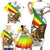 Ethiopia Family Matching Short Sleeve Bodycon Dress and Hawaiian Shirt Lion Of Judah Emblem With Cross