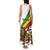 Ethiopia Family Matching Tank Maxi Dress and Hawaiian Shirt Lion Of Judah Emblem With Cross