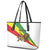 Ethiopia Leather Tote Bag Lion Of Judah Emblem With Cross - Wonder Print Shop