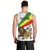 Ethiopia Men Tank Top Lion Of Judah Emblem With Cross - Wonder Print Shop