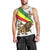 Ethiopia Men Tank Top Lion Of Judah Emblem With Cross - Wonder Print Shop