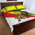 Ethiopia Quilt Bed Set Lion Of Judah Emblem With Cross