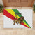 Ethiopia Rubber Doormat Lion Of Judah Emblem With Cross