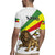 Ethiopia Rugby Jersey Lion Of Judah Emblem With Cross