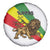 Ethiopia Spare Tire Cover Lion Of Judah Emblem With Cross