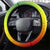 Ethiopia Steering Wheel Cover Lion Of Judah Emblem With Cross