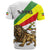 Ethiopia T Shirt Lion Of Judah Emblem With Cross