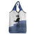 Cape Verde Manatee Grocery Bag Pattern With Flag Color