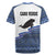 Cape Verde Manatee Rugby Jersey Pattern With Flag Color - Wonder Print Shop