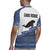 Cape Verde Manatee Rugby Jersey Pattern With Flag Color - Wonder Print Shop