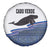 Cape Verde Manatee Spare Tire Cover Pattern With Flag Color - Wonder Print Shop