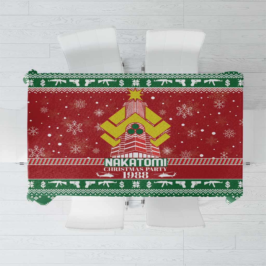 Nakatomi Christmas Party 1988 Tablecloth Christmas Funny - Wonder Print Shop