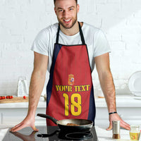 Custom Spain Football Apron La Roja National Pride
