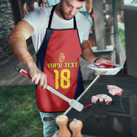 Custom Spain Football Apron La Roja National Pride