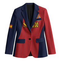 Custom Spain Football Blazer La Roja National Pride