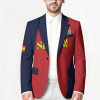 Custom Spain Football Blazer La Roja National Pride