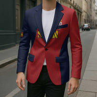 Custom Spain Football Blazer La Roja National Pride