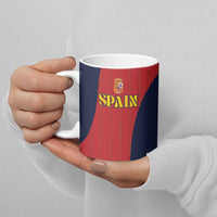 Custom Spain Football Ceramic Mug La Roja National Pride