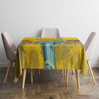Ukraine Monument Independence Day Tablecloth Glory to Ukraine!