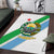 Djibouti Coat Of Arms Area Rug With Flag Style - Wonder Print Shop