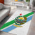 Djibouti Coat Of Arms Area Rug With Flag Style - Wonder Print Shop