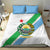 Djibouti Coat Of Arms Bedding Set With Flag Style - Wonder Print Shop