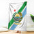 Djibouti Coat Of Arms Blanket With Flag Style