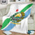 Djibouti Coat Of Arms Blanket With Flag Style