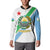 Djibouti Coat Of Arms Button Sweatshirt With Flag Style - Wonder Print Shop