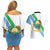 Djibouti Coat Of Arms Couples Matching Off Shoulder Short Dress and Hawaiian Shirt With Flag Style - Wonder Print Shop