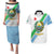 Djibouti Coat Of Arms Couples Matching Puletasi and Hawaiian Shirt With Flag Style - Wonder Print Shop