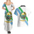 Djibouti Coat Of Arms Couples Matching Summer Maxi Dress and Hawaiian Shirt With Flag Style - Wonder Print Shop