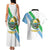 Djibouti Coat Of Arms Couples Matching Tank Maxi Dress and Hawaiian Shirt With Flag Style - Wonder Print Shop