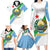 Djibouti Coat Of Arms Family Matching Long Sleeve Bodycon Dress and Hawaiian Shirt With Flag Style - Wonder Print Shop