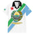 Djibouti Coat Of Arms Family Matching Long Sleeve Bodycon Dress and Hawaiian Shirt With Flag Style - Wonder Print Shop