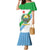 Djibouti Coat Of Arms Family Matching Mermaid Dress and Hawaiian Shirt With Flag Style - Wonder Print Shop