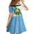 Djibouti Coat Of Arms Family Matching Off Shoulder Short Dress and Hawaiian Shirt With Flag Style - Wonder Print Shop