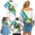 Djibouti Coat Of Arms Family Matching Off Shoulder Short Dress and Hawaiian Shirt With Flag Style - Wonder Print Shop