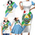 Djibouti Coat Of Arms Family Matching Short Sleeve Bodycon Dress and Hawaiian Shirt With Flag Style - Wonder Print Shop